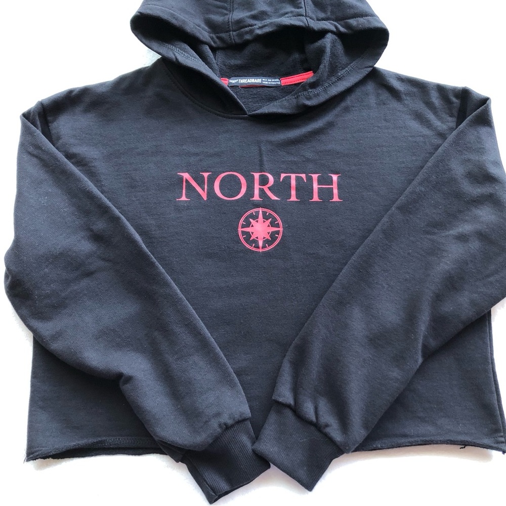 Threadbare Crop top hoodie